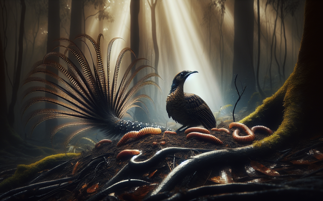 The Lyrebird’s Sinister Farming Scheme: Cultivating Prey for the Perfect Feast