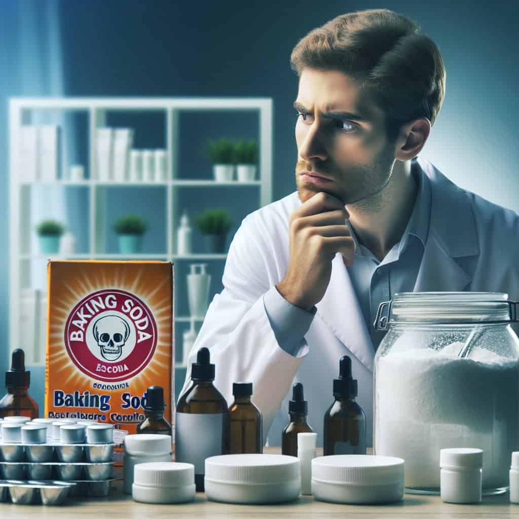 Illustration of Baking Soda Skincare Hacks: Why Experts Warn Against the Viral Craze