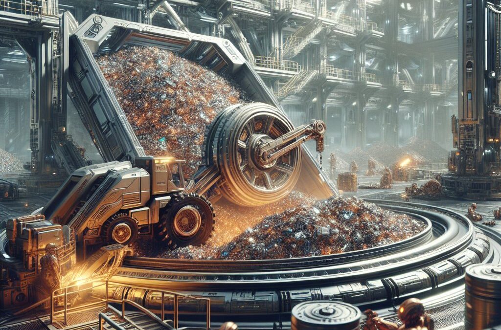 Recycling Rare Earths: A Sci-Fi Salvage Operation