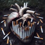 Illustration of Two Cigarettes a Day: A Heart-Stopping Reality