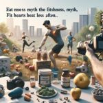 Illustration of Exercise Myth Busted: Fit Hearts Beat Less