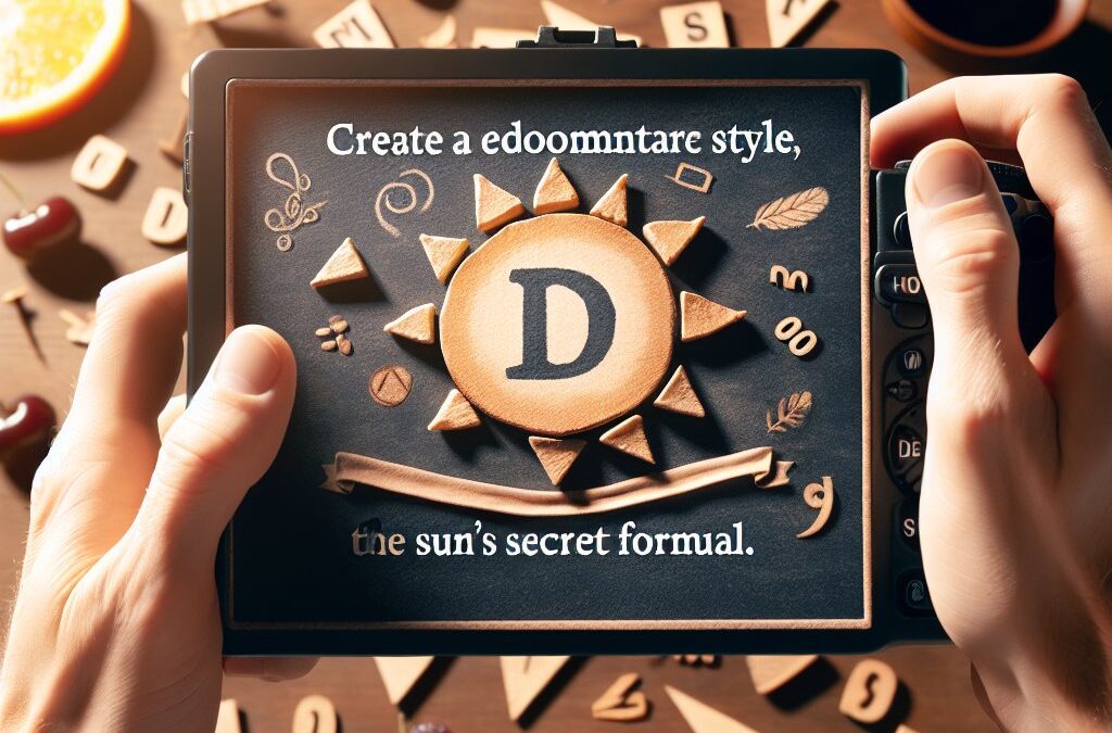 Vitamin D: The Sun’s Secret Formula