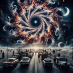 Illustration of Spacetime: The Cosmic Illusion We Can't Let Go Of