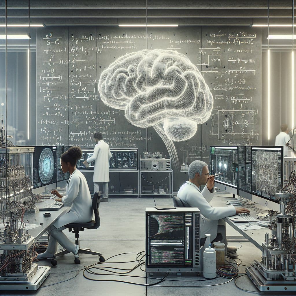 Illustration of Brain-Inspired Tech: Smarter, Not Harder