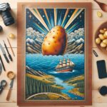 Illustration of Potato Odyssey: The Epic Journey of the Four Corners Tuber