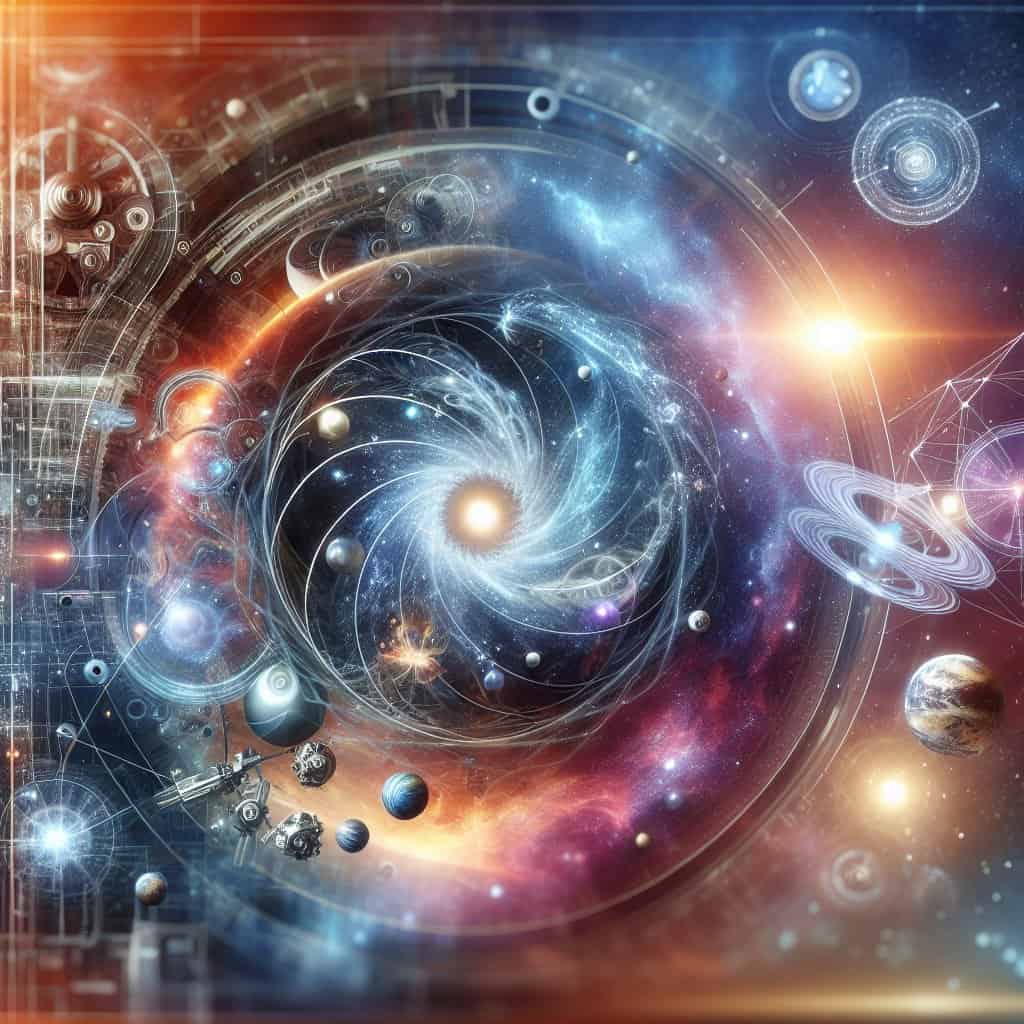 Illustration of Multiverse Theories: Where Physics Meets Sci-Fi