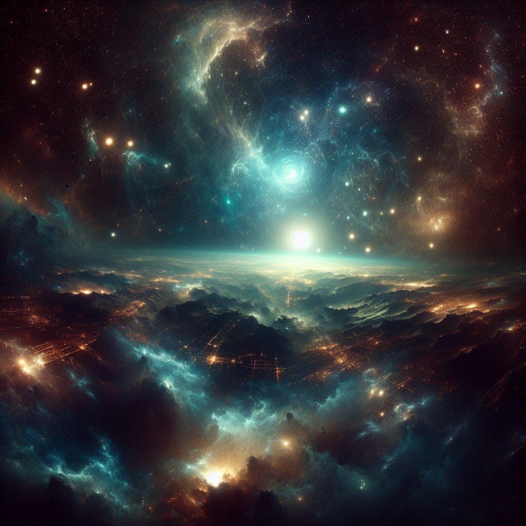 Illustration of Dark Stars: Cosmic Enigmas or Galactic Gossip?