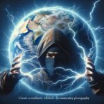 Illustration of Electrides: Earth's Hidden Elemental Ninjas