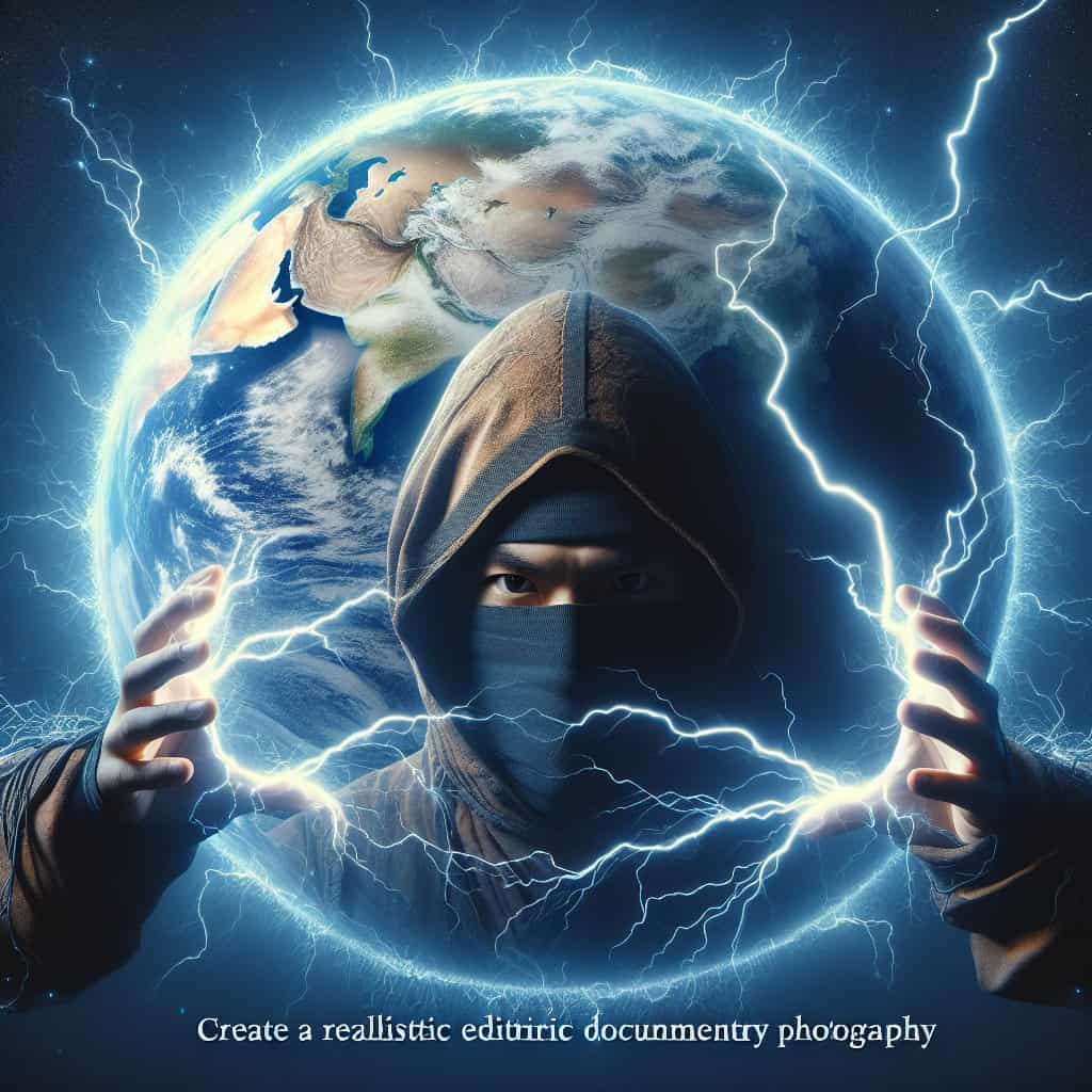 Illustration of Electrides: Earth's Hidden Elemental Ninjas