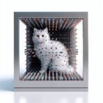 Illustration of Schrödinger's Cat Gets a Quantum Overhaul with 7,000 Atoms