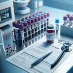 Illustration of Predicting Alzheimer's: The Blood Test Time Machine