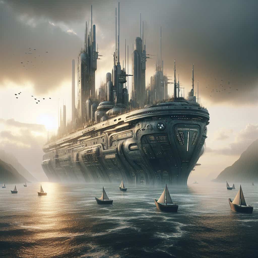 Illustration of Unsinkable Ships: A Sci-Fi Reality?