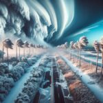 Illustration of Bomb Cyclone: When Florida Freezes Over