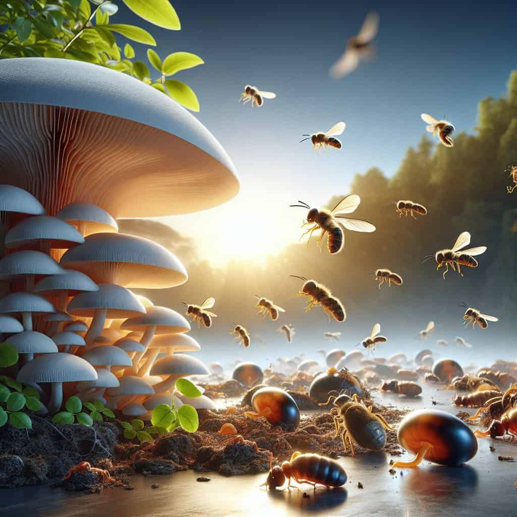 Illustration of Fungus: Earth's Newest Pest Control Agent