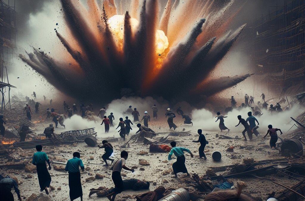 Epicenter Unleashed: The Day Myanmar’s Ground Ripped Apart