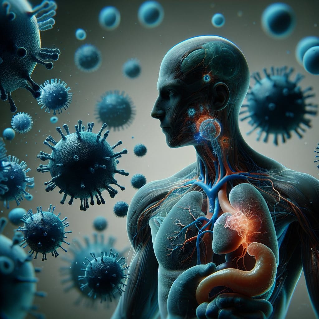 Illustration of Intelectin-2: The Gut's Secret Weapon Against Microbial Menace