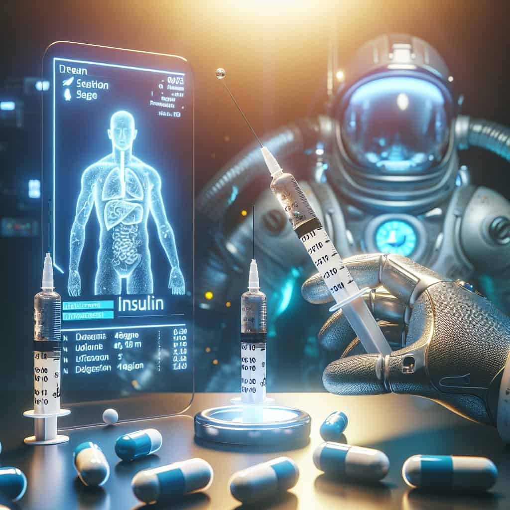 Illustration of Insulin Pills: The Sci-Fi Dream Nears Reality