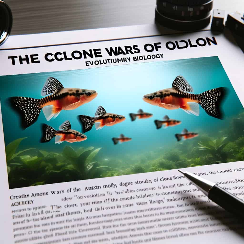 Illustration of Amazon Molly: The Clone Wars of Evolutionary Biology
