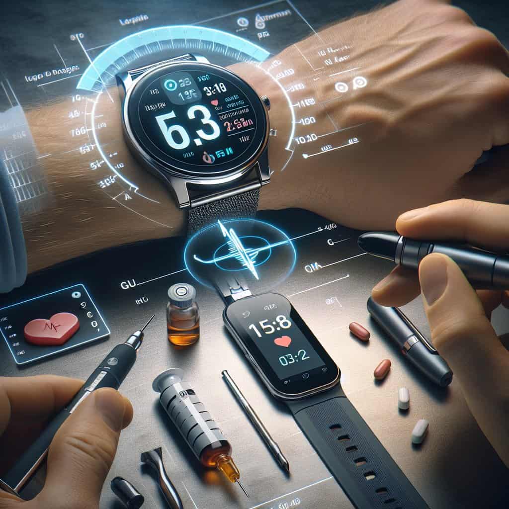 Illustration of Smartwatches: The New Diabetes Detectives