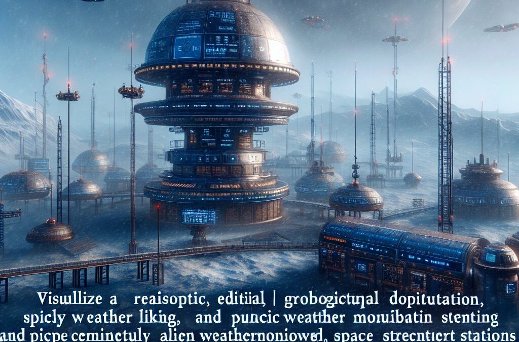 Alien Space Weather Stations: A Cosmic Detective Story