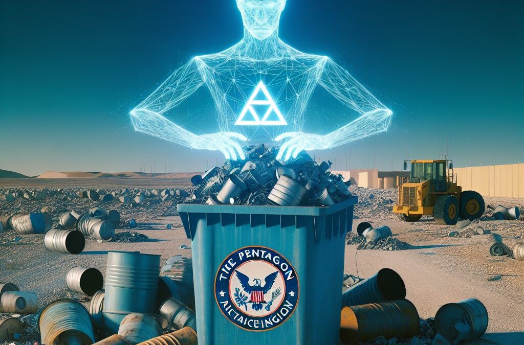 Pentagon’s AI Gambit and Nuclear Waste: A Sci-Fi Reality