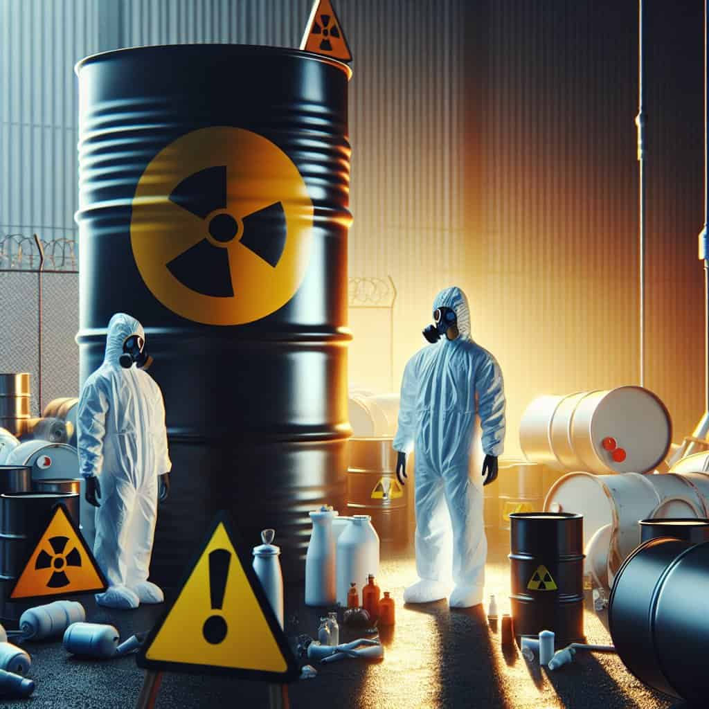 Illustration of The Nuclear Waste Conundrum: Why Recycling Isn't Our Go-To