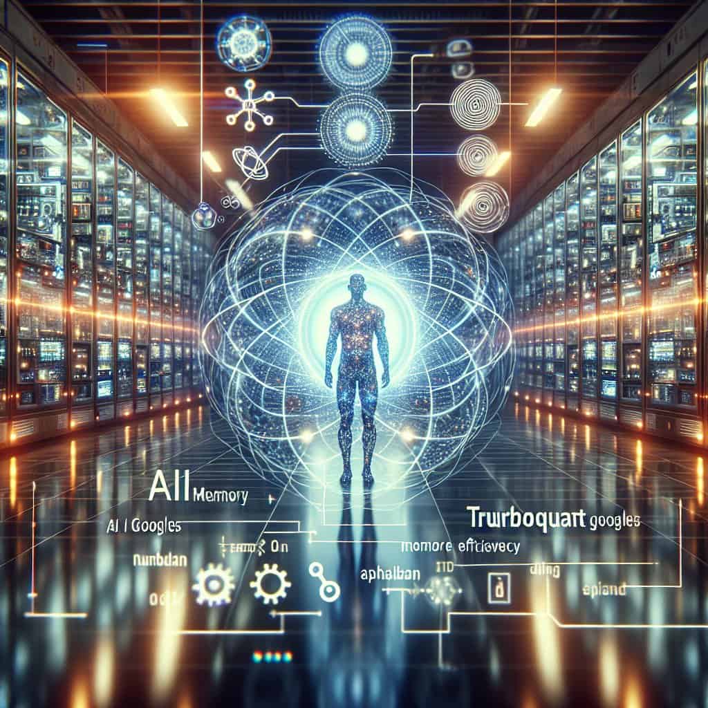 Illustration of TurboQuant: Google's Quantum Leap in AI Memory Efficiency