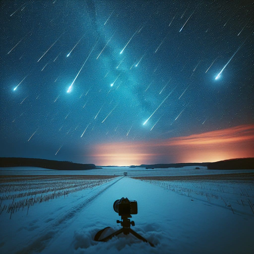 Illustration of Meteor Madness: Ohio's Sky Showdown