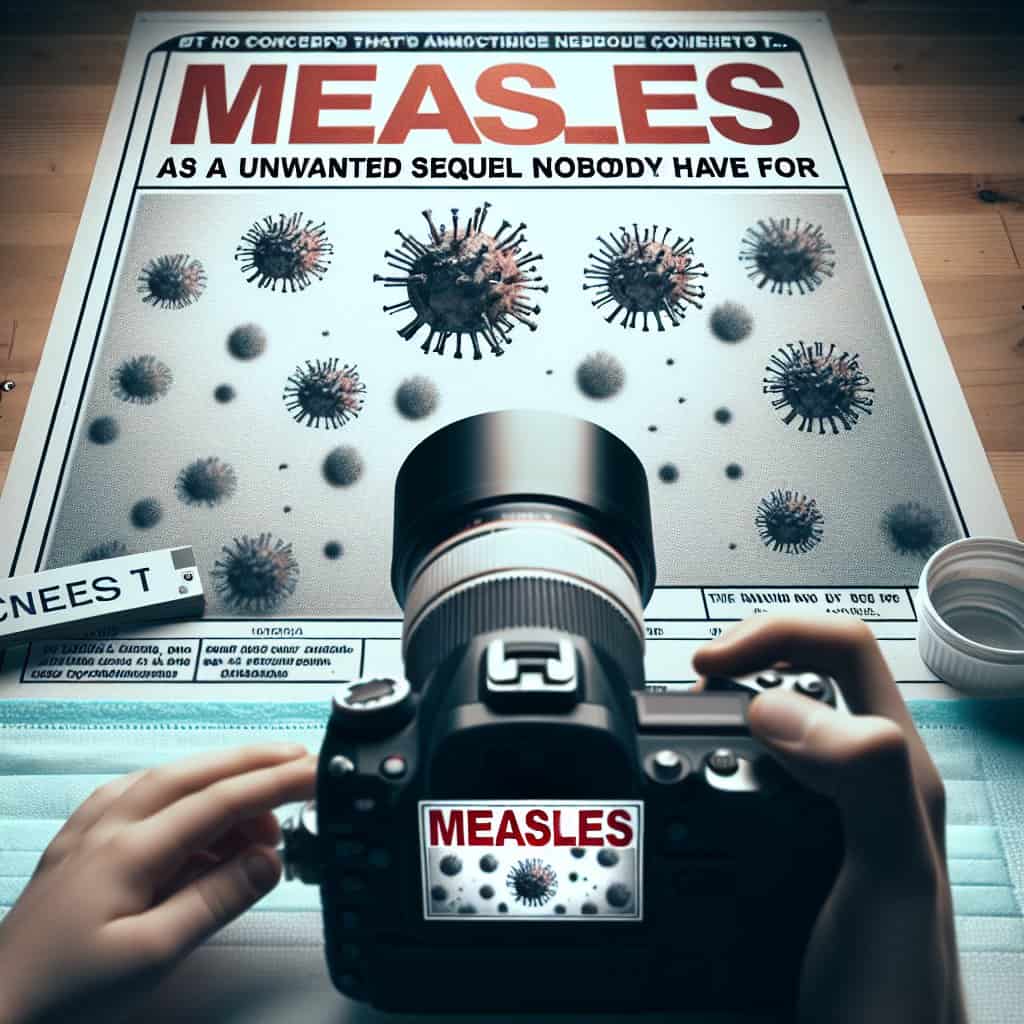 Illustration of Measles: The Unwanted Sequel We Didn't Ask For