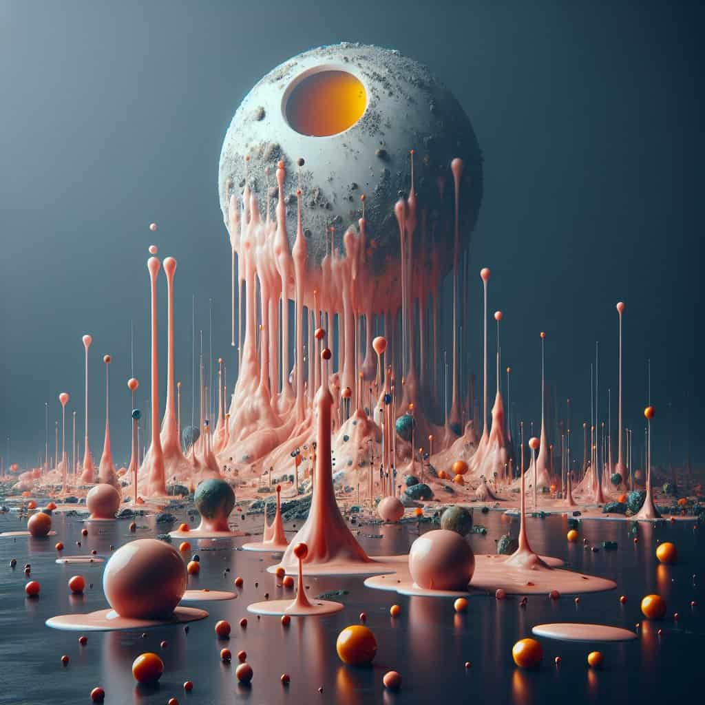 Illustration of Oobleck: The Sci-Fi Goo Defying Physics