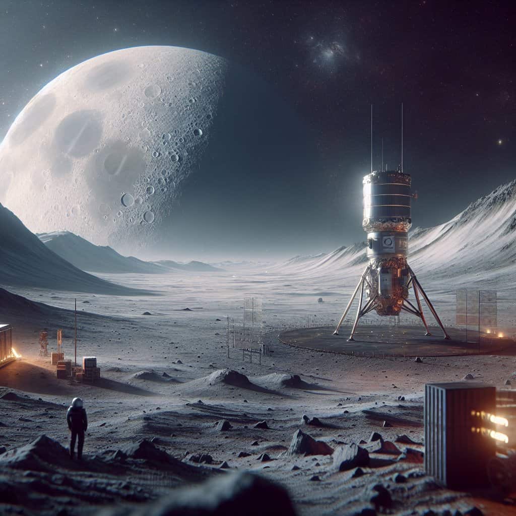Illustration of Artemis: The Moon Mission to Kickstart Space Civilization