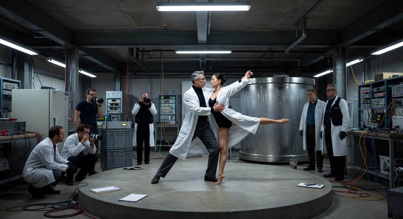 Illustration of Quantum Tango: Scientists Spy on Superconductor's Secret Ballet