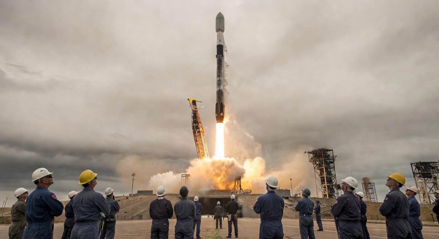 Illustration of Falcon 9: Phasing Out Humanity's Orbital Workhorse