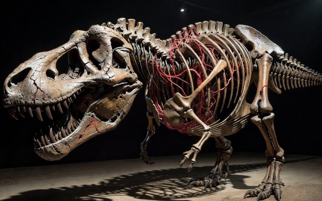 T. Rex Bio-Horror: Blood Vessels Expose Ancient Trauma