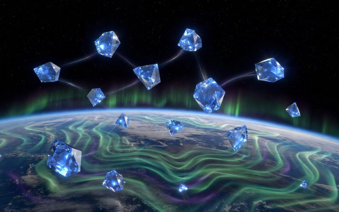 Quantum Diamonds: Peering into Earth’s Magnetic Soul from Orbit