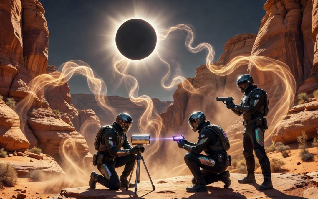 Solar Ghosts: When Sunlight Powers Quantum Espionage