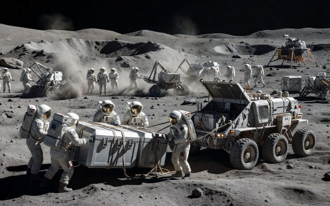 Lunar Logistics: The Brutal Race to Monthly Moon Drops