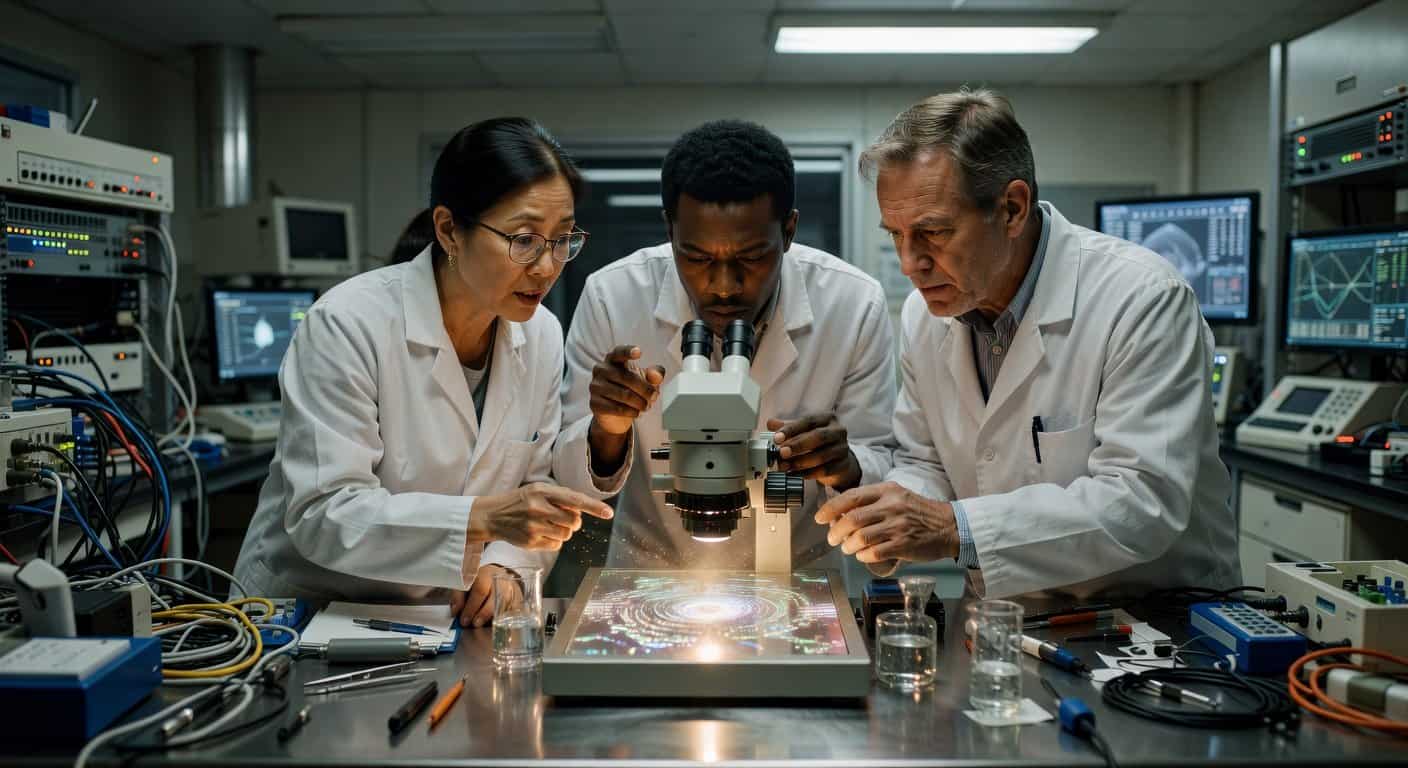 Illustration of A Glitch in the Matrix: Physicists Find a Microscopic Flaw in Time